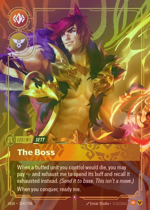 【FOIL】[Body Order] The Boss [OGN-269-R]