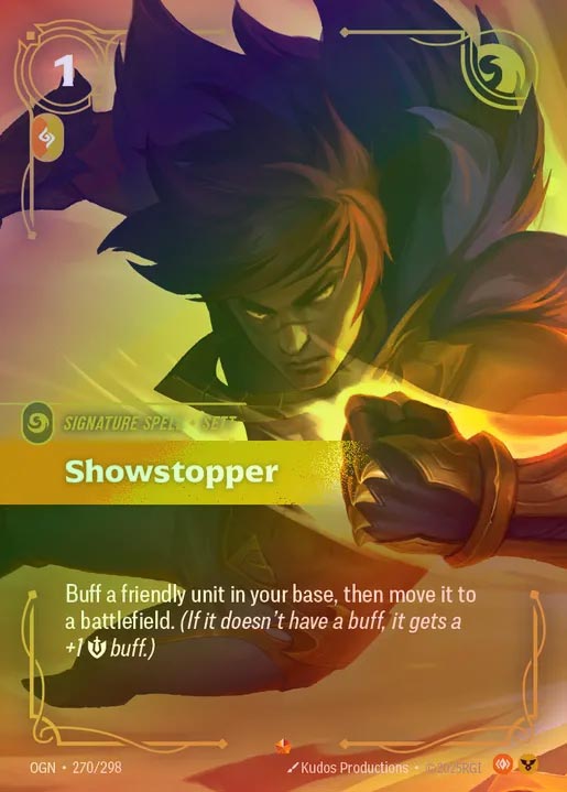 【FOIL】[Body Order] Showstopper [OGN-270-E]