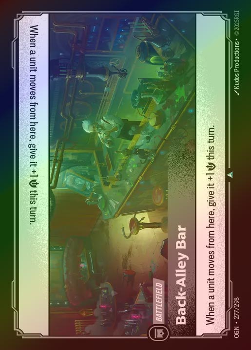 【FOIL】[Colorless] Back-Alley Bar [OGN-277-U]