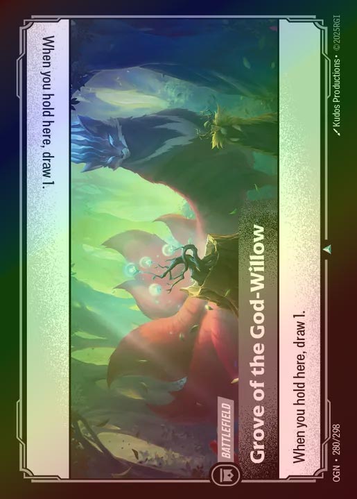 【FOIL】[Colorless] Grove of the God-Willow [OGN-280-U]