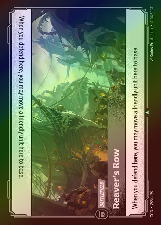 【FOIL】[Colorless] Reaver's Row [OGN-285-U]