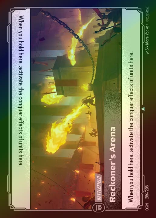 【FOIL】[Colorless] Reckoner's Arena [OGN-286-U]