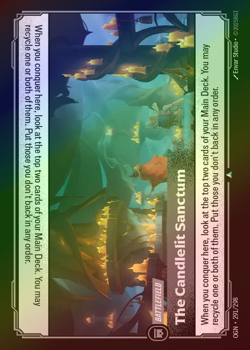 【FOIL】[Colorless] The Candlelit Sanctum [OGN-291-U]