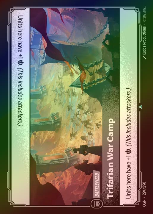 【FOIL】[Colorless] Trifarian War Camp [OGN-294-U]