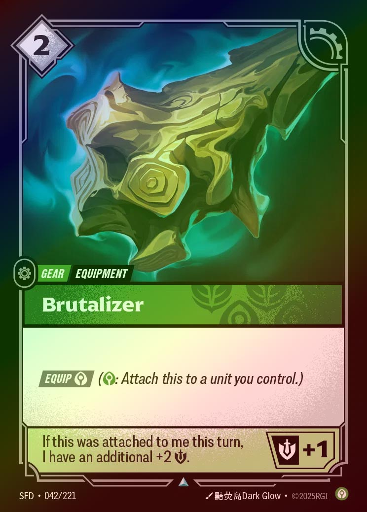 【FOIL】[Calm] Brutalizer [SFD-042-U]