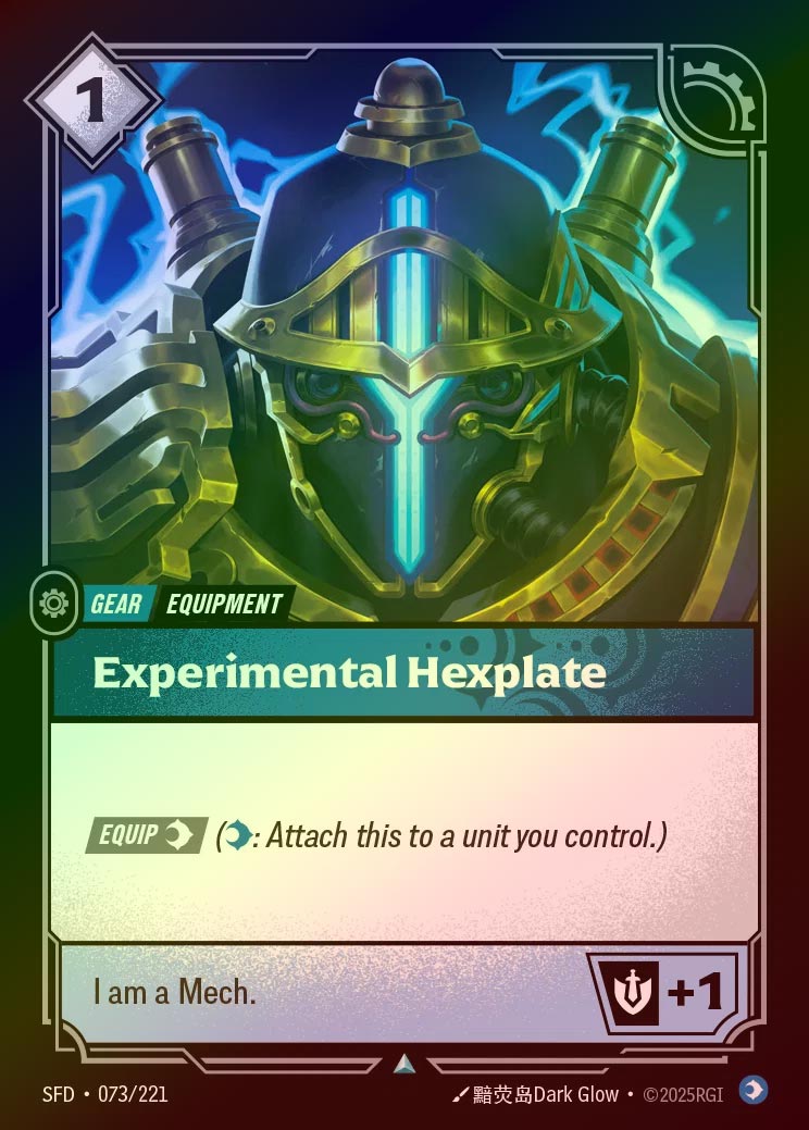 【FOIL】[Mind] Experimental Hexplate [SFD-073-U]