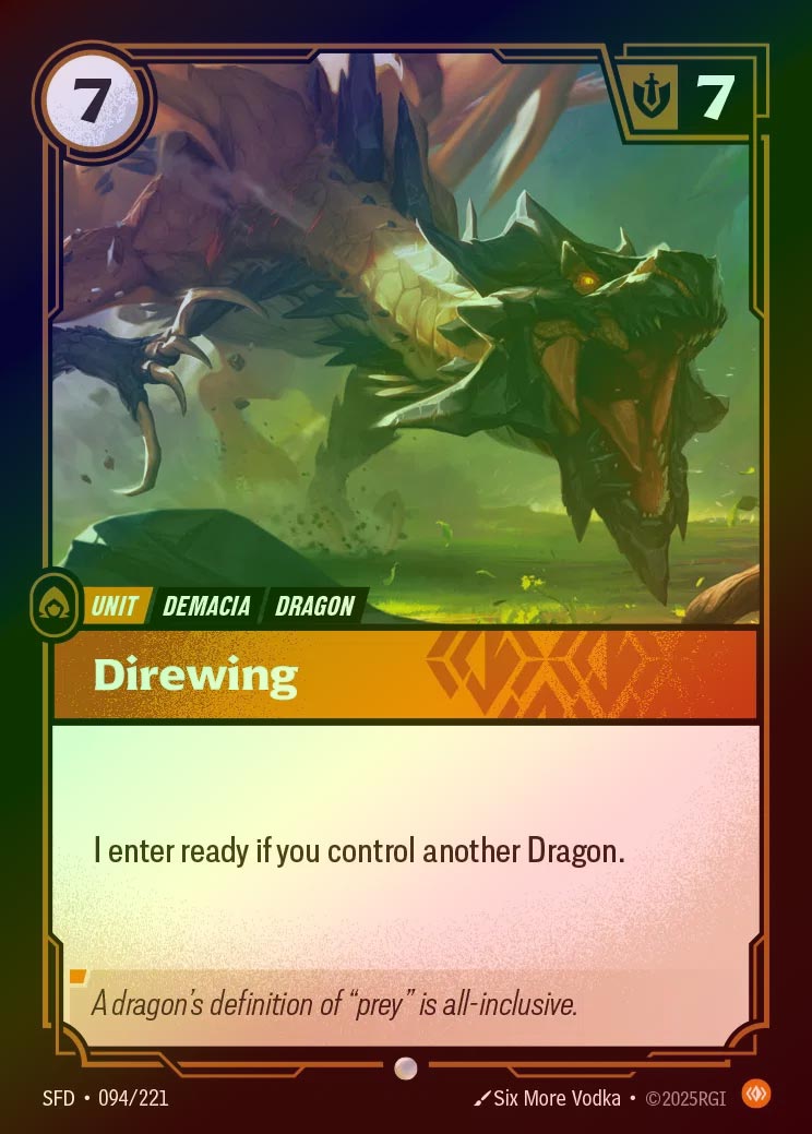 【FOIL】[Body] Direwing [SFD-094-C]