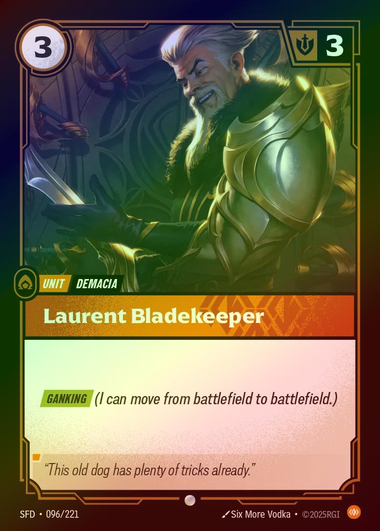 【FOIL】[Body] Laurent Bladekeeper [SFD-096-C]