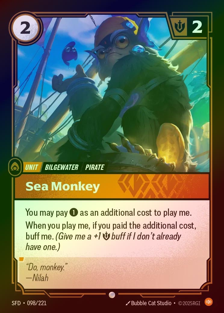 【FOIL】[Body] Sea Monkey [SFD-098-C]