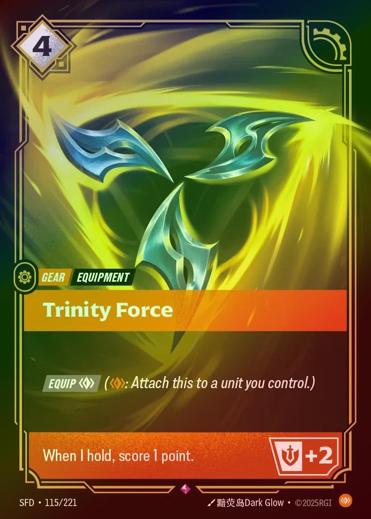 【FOIL】[Body] Trinity Force [SFD-115-R]