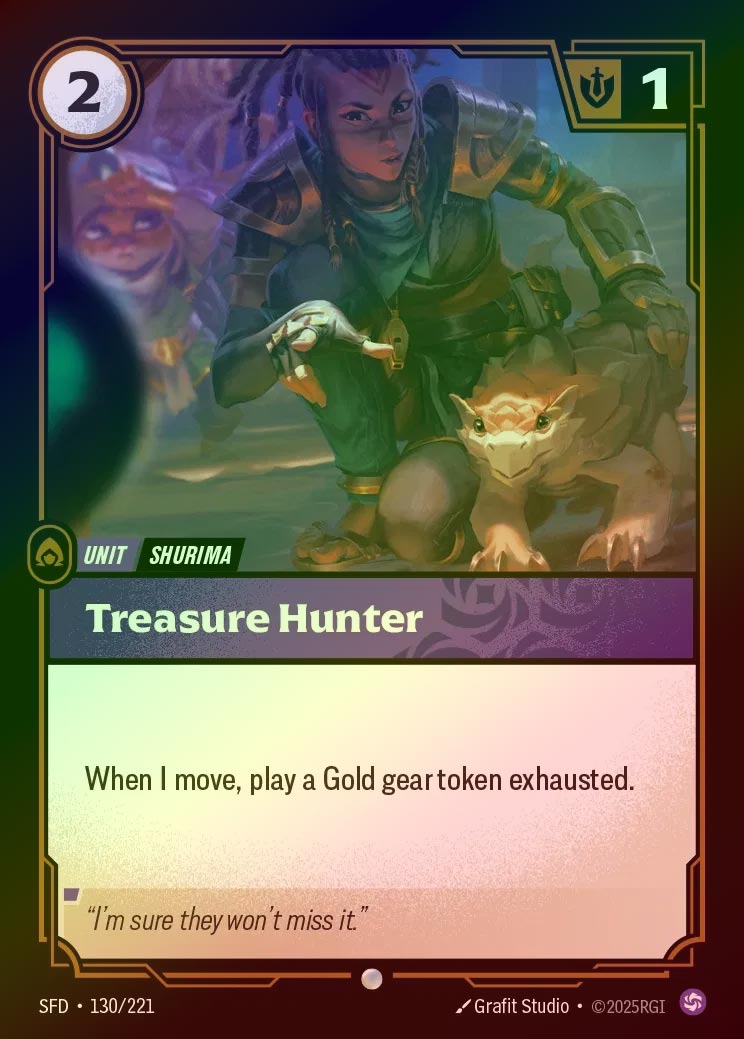 【FOIL】[Chaos] Treasure Hunter [SFD-130-C]