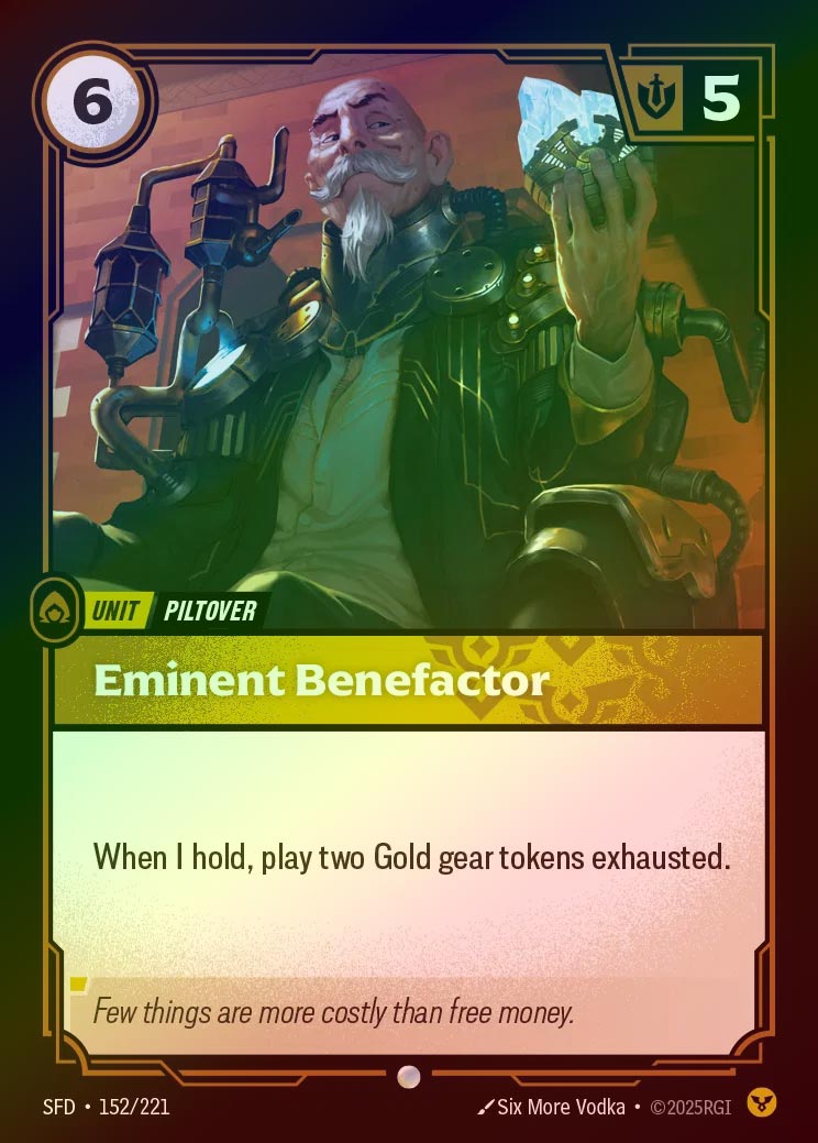 【FOIL】[Order] Eminent Benefactor [SFD-152-C]