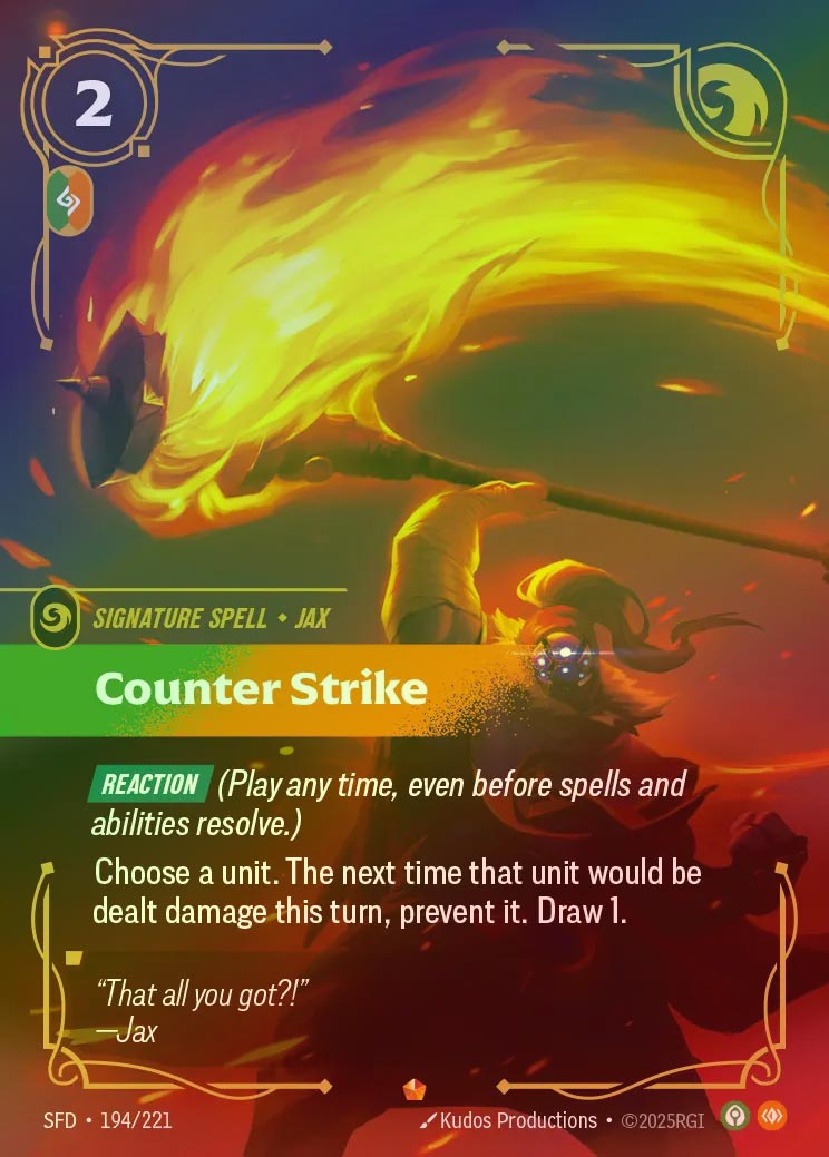 【FOIL】[Calm Body] Counter Strike [SFD-194-E]