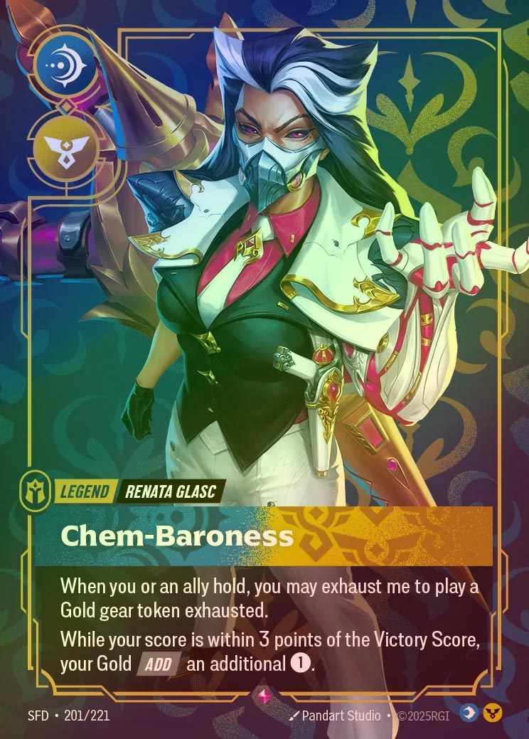 【FOIL】[Mind Order] Renata Glasc, Chem-Baroness [SFD-201-R]