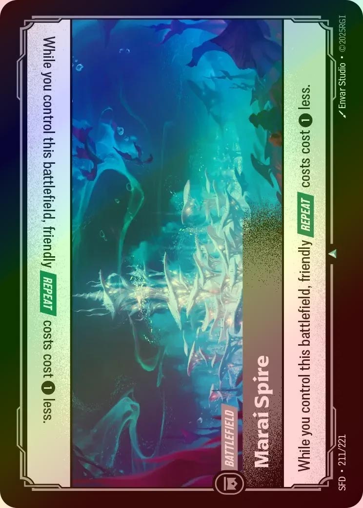 【FOIL】[Colorless] Marai Spire [SFD-211-U]