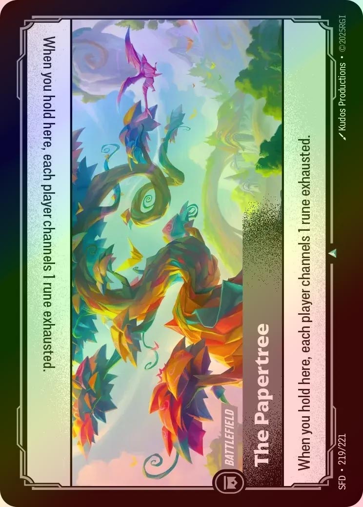 【FOIL】[Colorless] The Papertree [SFD-219-U]