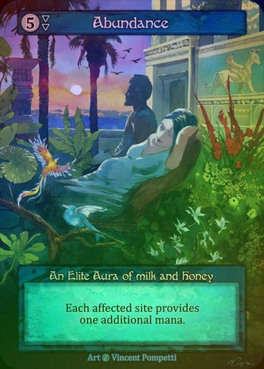 【FOIL】[Water] Abundance [beta-Elite]