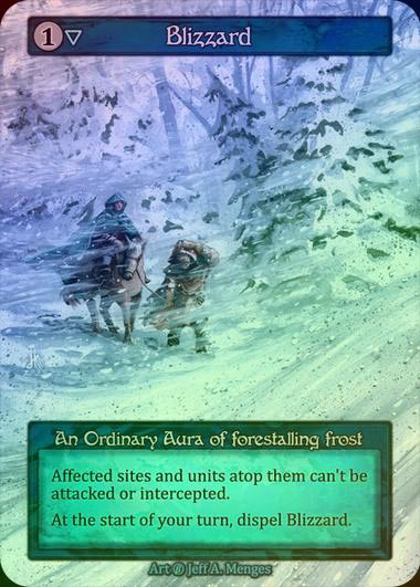 【FOIL】[Water] Blizzard [beta-Ordinary]