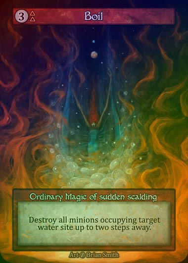 【FOIL】[Fire] Boil [beta-Ordinary]