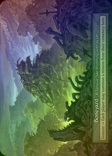 【FOIL】[Site] Boneyard [beta-Unique]
