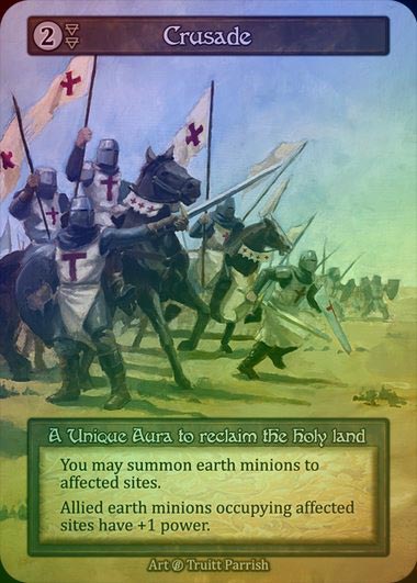 【FOIL】[Earth] Crusade [beta-Unique]