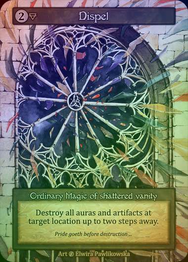 【FOIL】[Earth] Dispel [beta-Ordinary]