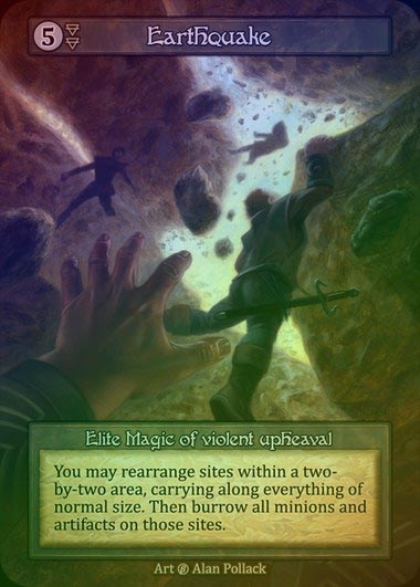 【FOIL】[Earth] Earthquake [beta-Elite]
