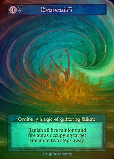 【FOIL】[Water] Extinguish [beta-Ordinary]