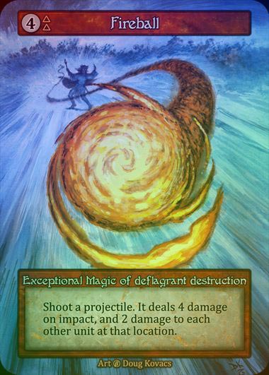 【FOIL】[Fire] Fireball [beta-Exceptional]