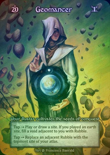 【FOIL】[Avatar] Geomancer [beta-Ordinary]