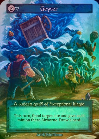 【FOIL】[Water] Geyser [beta-Exceptional]