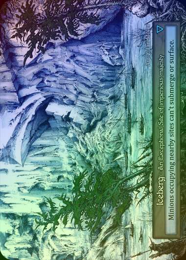 【FOIL】[Site] Iceberg [beta-Exceptional]