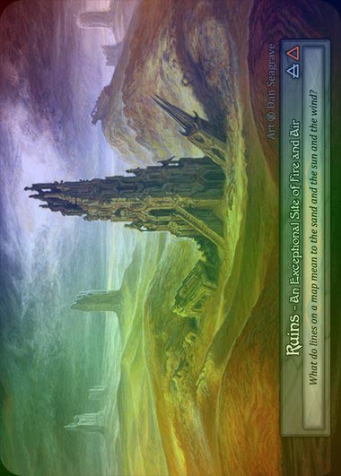 【FOIL】[Site] Ruins [beta-Exceptional]