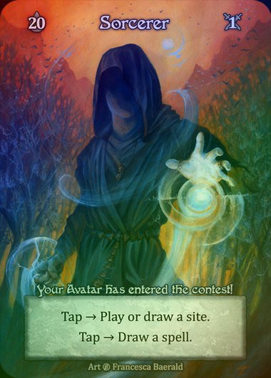 【FOIL】[Avatar] Sorcerer [beta-Promo Boxtopper]