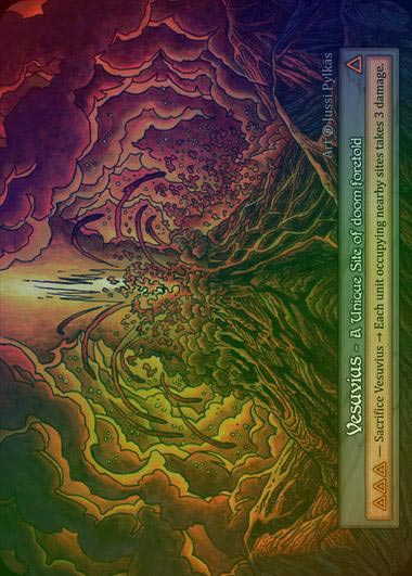 【FOIL】[Site] Vesuvius [beta-Unique]