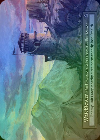 【FOIL】[Site] Watchtower [beta-Exceptional]