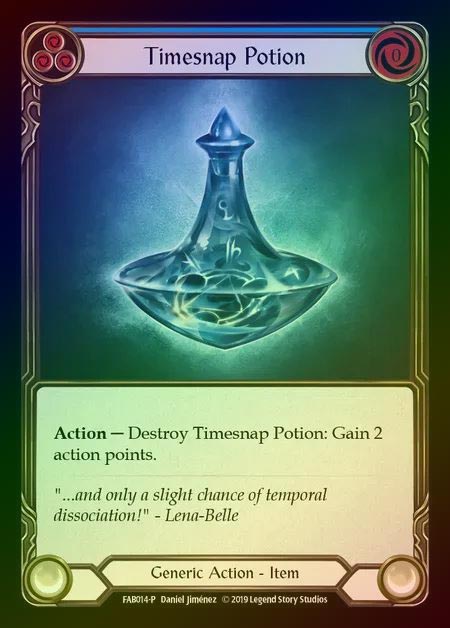 【CF】[Generic] Timesnap Potion [FAB014] (Promo) Cold Foill