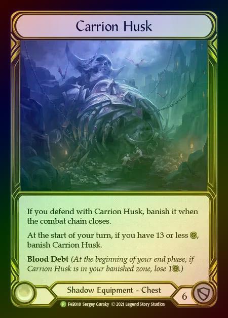【GF】[Shadow] Carrion Husk [FAB018] Gold Foil《クーポン使用不可》