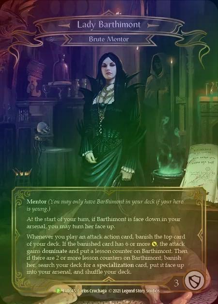 【RF】[Brute] Lady Barthimont [FAB045] (Promo) Rainbow Foil