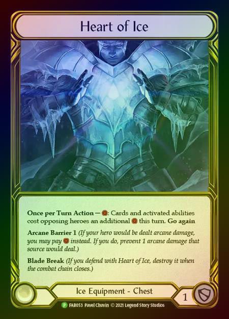 【GF】[Ice] Heart of Ice [FAB053] Gold Foil《クーポン使用不可》