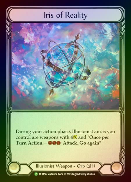 【RF】[Illusionist] Iris of Reality [FAB156] (Promo) Rainbow Foil