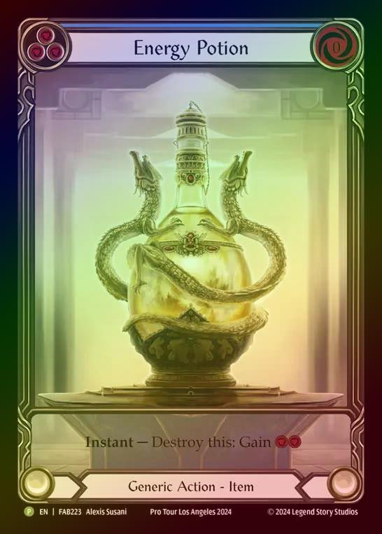 【CF】[Generic] Energy Potion [FAB223] (Promo) Cold Foil