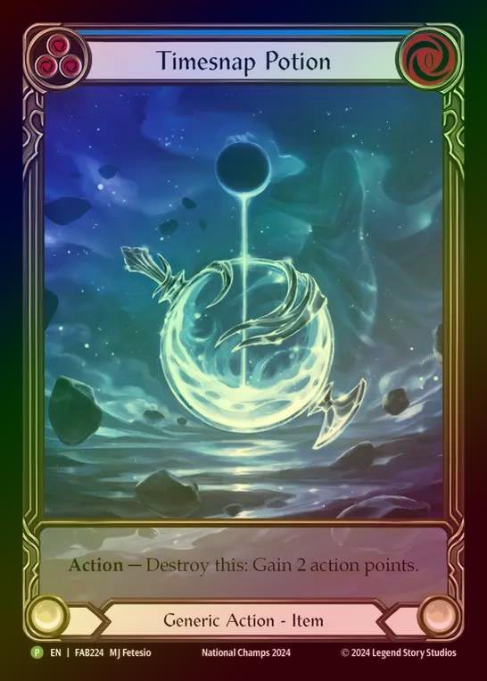 【CF】[Generic] Timesnap Potion [FAB224] (Promo) Cold Foil