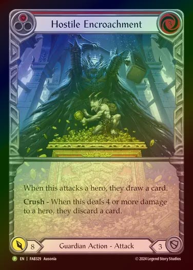 【RF】[Guardian] Hostile Encroachment (Extended Art)  [FAB329-P]