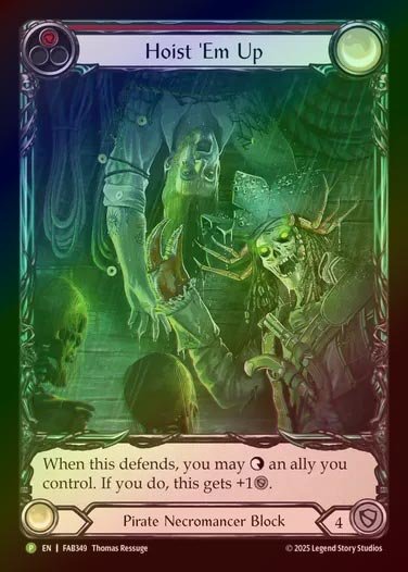 【RF】[Pirate Necromancer] Hoist 'em Up (Extended Art) (red) [FAB349-P]