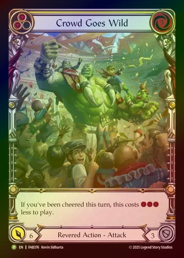 【RF】[Revered] Crowd Goes Wild (Extended Art)  [FAB376-P]