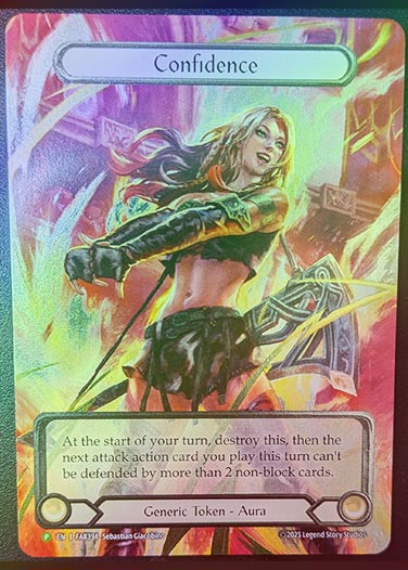 【CF】[Generic] Confidence (Extended Art)  [FAB394-P]