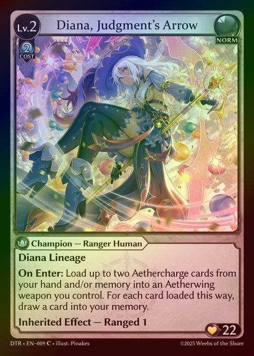 【FOIL】[Norm] Diana, Judgment's Arrow [DTR009-C]