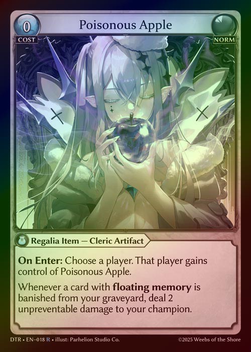 【FOIL】[Norm] Poisonous Apple [DTR018-R]