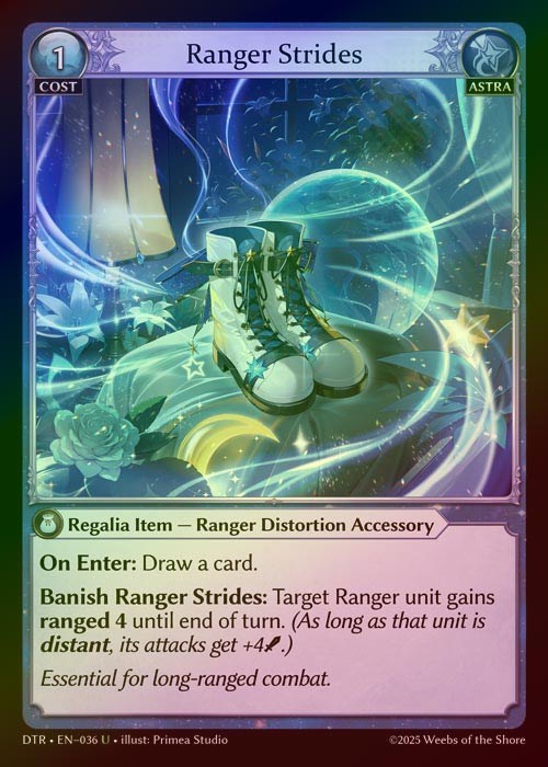 【FOIL】[Astra] Ranger Strides [DTR036-U]